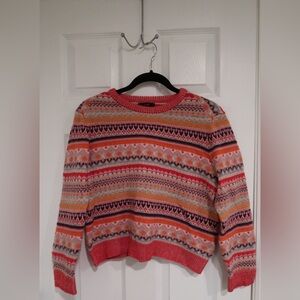 J. Crew Multicolor Striped Women's Sweater